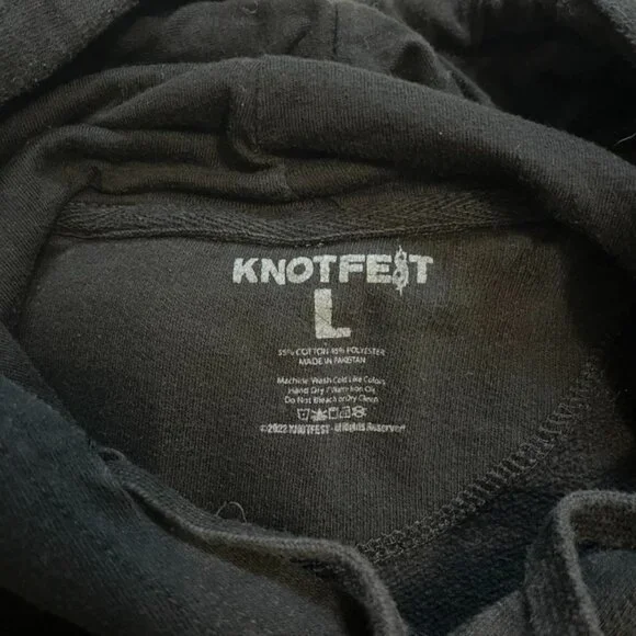 Slipknot Knotfest 2022 Tour Hoodie - Large - Picture 4 of 5
